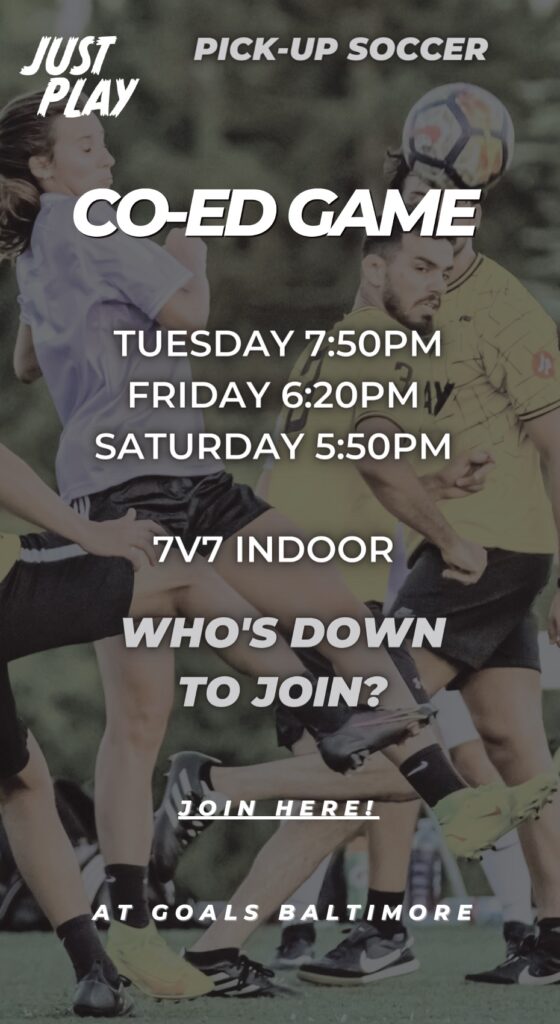 JUST PLAY soccer Friday nights